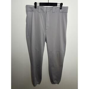 Wilson Men's‎ Large Grey Baseball Athletic Sport Long Pants